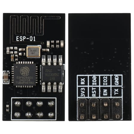 hediyelik Espressif ESP-01S Wi-Fi Seri Transceiver Modülü - 1MB Flaş Bellekli Kablosuz Haberleşme Kartı