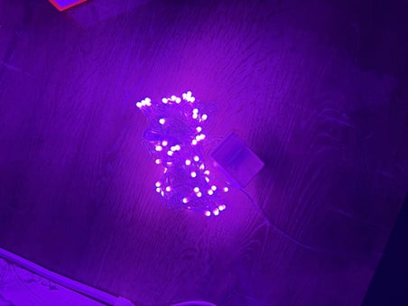 hediyelik 10m 100 Led Damla Uçlu Pembe Işık Şeffaf Kablo Mz-17-9