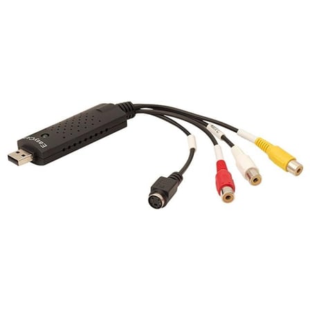 hediyelik PM-30051 720p EasyCAP Video ve Ses Yakalama Kartı RCA S-Video Capture Card