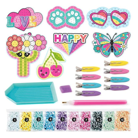 hediyelik 28851 Hobi Set Style 4EVER Dıamond Art Saç Tokası Yapımı