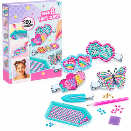 hediyelik 28851 Hobi Set Style 4EVER Dıamond Art Saç Tokası Yapımı