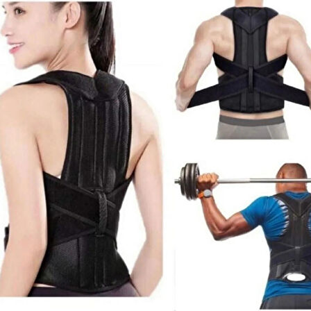 Dik Duruş Korsesi Kamburluk Sırt Omuz Korse Kamburluk Önleyici Medikal Balenli Korse Unisex