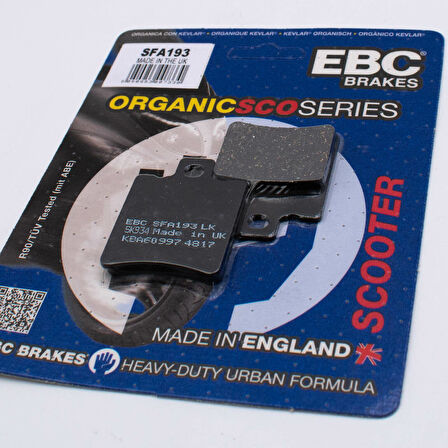 Ebc Sfa193 1998-2002 Aprilia Area 51 Arka Fren Balatası Yeni3751