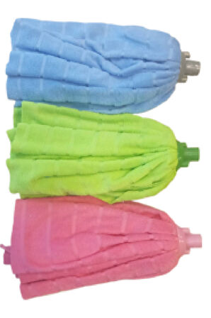 Yeniçağ Mikrofiber Havlu Paspas Mop Ucu Ve Ahşap Saplı Takım