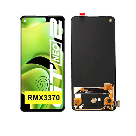 Realme GT Neo 2 İle Uyumlu Oled Ekran Dokunmatik Rmx3370