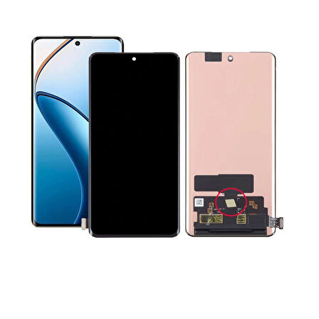 Oppo Realme 12 Pro İle Uyumlu Revize Ekran Dokunmatik Rmx3842