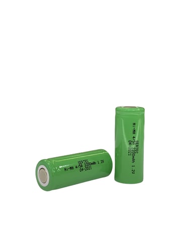 1.2V 2000 Mah - 4/5A - Ni-MH Şarjlı Pil - (Başsız / Flat Head)