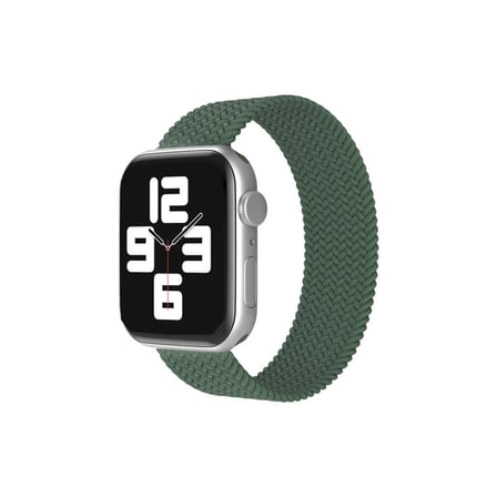 Apple Watch 38mm Ayarlı Solo Silikon Kordon - Haki Yeşil