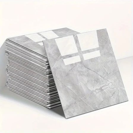 Gri Mermer Desen Duvar Sticker (30*30)