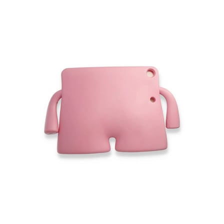Apple İpad Pro 11 (2021) Kılıf Karakter Tablet Silikon - Açık Pembe
