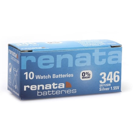 Renata 346 Sr712sw 1.55v IEGalin Saat Pili 10 Adet