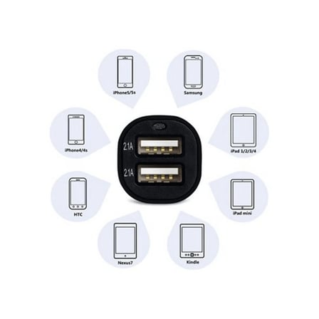 Çift Usb Girişli 2.1 Amp Araç Çakmak Soketi