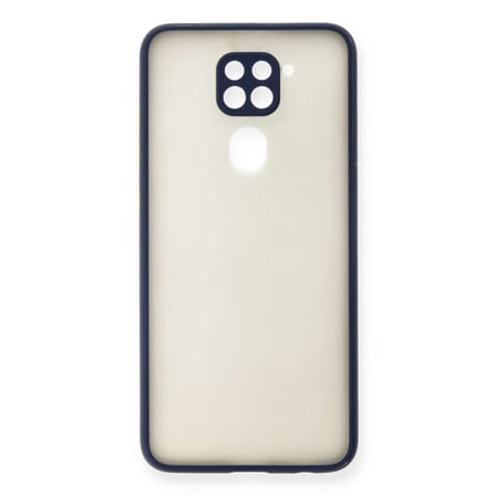 Xiaomi Uyumlu Redmi Note 9 Kılıf Montreal Silikon Kapak - Lacivert