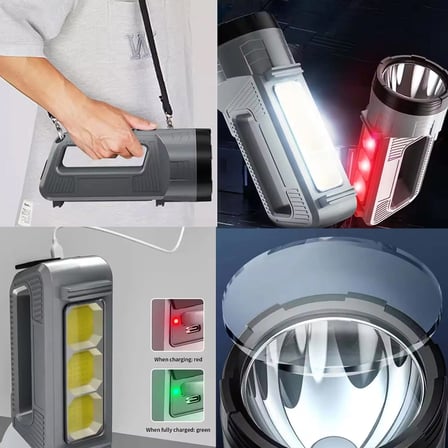 Güçlü Şarjlı Fener Masa Lambası Wt-603