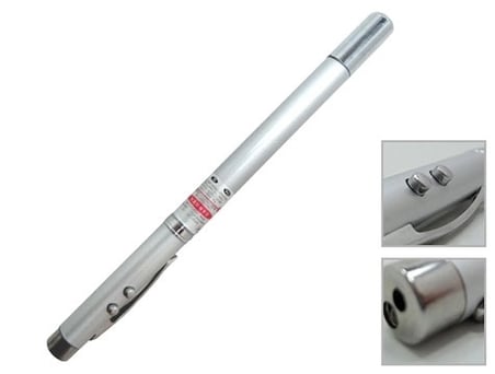 Uzayabilen Lazer Pointer Sunum Kalemi -mıknatıs Uçlu