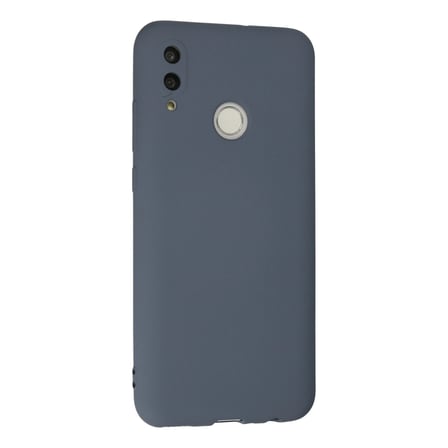 Huawei P Smart 2019 Kılıf Nano İçi Kadife Silikon - Gri