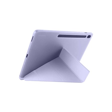 Apple İpad Pro 11 (2024) Kılıf Kalemlikli Hugo Tablet Kılıfı - Lila