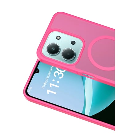 Joko Xiaomi Uyumlu Redmi 15c 4g Jota Magsafe Kapak - Rose