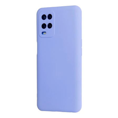Oppo A54 4g Kılıf Nano İçi Kadife Silikon - Lila