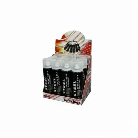 Beyaz Sprey Boya 200 Ml 12 Adet IEGOS6M