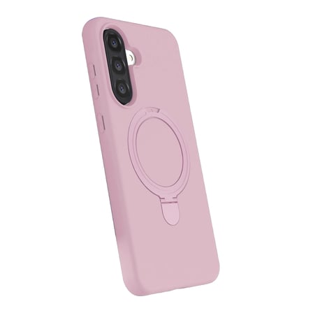 Samsung Galaxy A56 Regal Magsafe Standlı Kapak - Açık Pembe