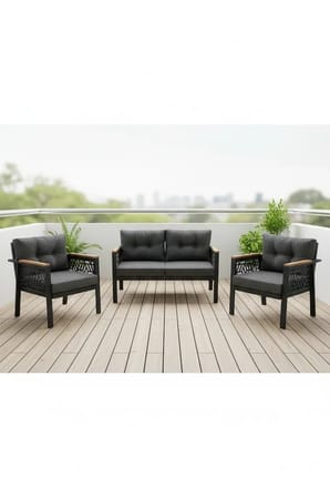 MELİSA Balkon-bahçe-kafe Çay Seti Koltuk Oturma Takımı-oturma Grubu,ofis Koltuğu