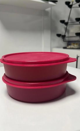 Tupperware Bombom 500 Ml Bordo  2 Adet