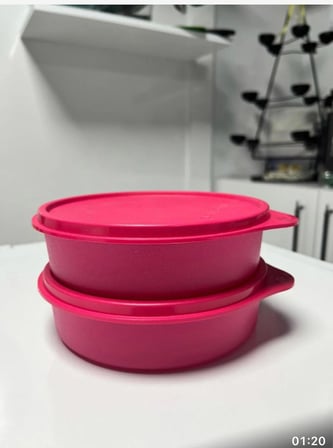 Tupperware Bombom 500 Ml Fuşya 2 Adet