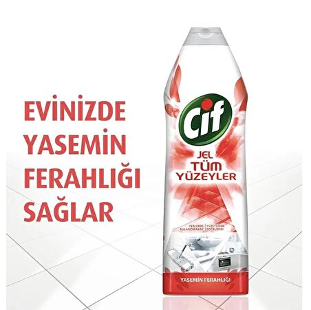 Cif Jel Tüm Yüzeyler Çamaşır Susuz Yasemin Ferahlığı 750 Ml