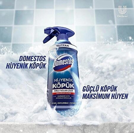 Domestos Hijyenik Köpük Çamaşır Suyu Sprey Mutfak Okyanus Ferahlığı 450 Ml