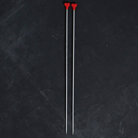 Addi Kalpli̇ 3.5Mm 40Cm Klasi̇k Alümi̇nyum Örgü Şi̇şi̇