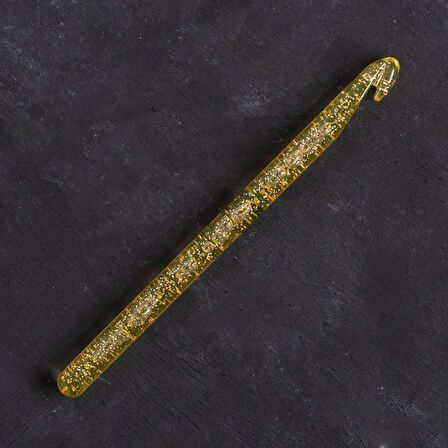 Addi Champagner 9Mm 15Cm Plastik Simli Yün Tığ - 4