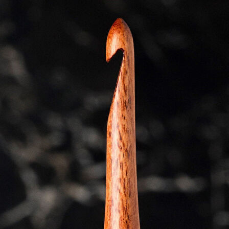La Mia Rosewood 5.5 Mm 15.5 Cm Ahşap Yün Tığ