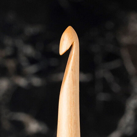 La Mia Whitewood 6 Mm 15.5 Cm Ahşap Yün Tığ