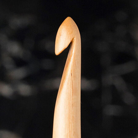 La Mia Whitewood 5.5 Mm 15.5 Cm Ahşap Yün Tığ