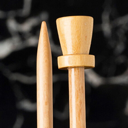 La Mia Whitewood 5.5 Mm 36 Cm Ahşap Örgü Şişi