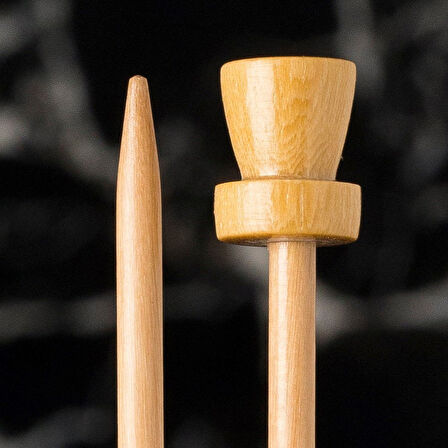 La Mia Whitewood 3.5 Mm 36 Cm Ahşap Örgü Şişi