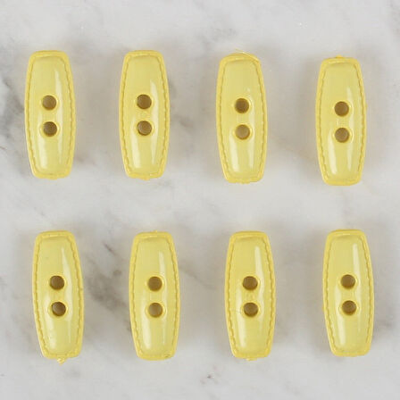 Loren Crafts Sarı 8 Li Çoban Düğmesi - 77