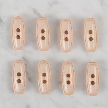 Loren Crafts Pudra Rengi 8 Li Çoban Düğmesi - 82