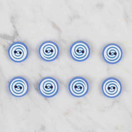 Loren Crafts 8 Li Yuvarlak Düğme - 452