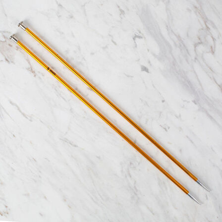 Loren Rythm 5Mm Sarı Renkli Metal Örgü Şişi