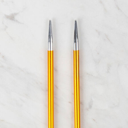 Loren Rythm 5Mm Sarı Renkli Metal Örgü Şişi