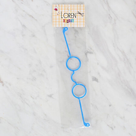 Loren Plastik Amigurumi Gözlük Koyu