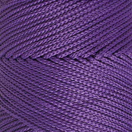 Loren Polyester Macrame Koyu Mor El Örgü İpi - Lm025 - 34434