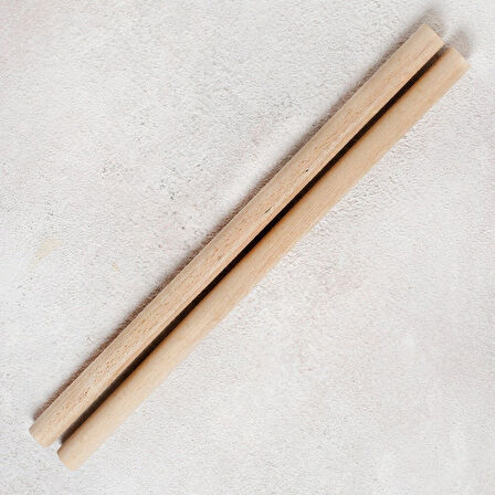 Loren Crafts 2 Adet 40 Cm Makrome Çubuğu 20Mm