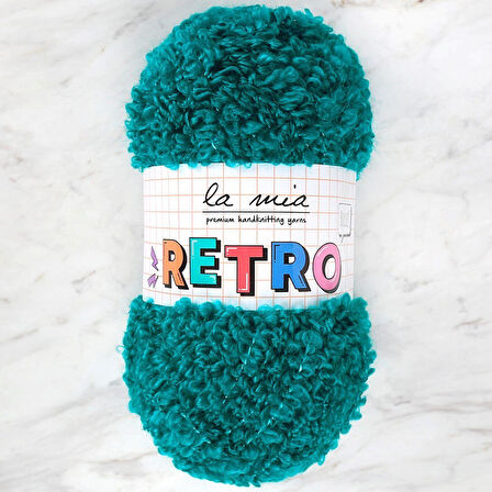 La Mia Petrol Yeşil El Örgü İpi - Lm0820