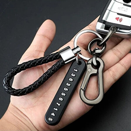 Buffer® Anahtarlığa Takılabilentelefon Numarası Etiketli Numaratörlü Anahtarlık