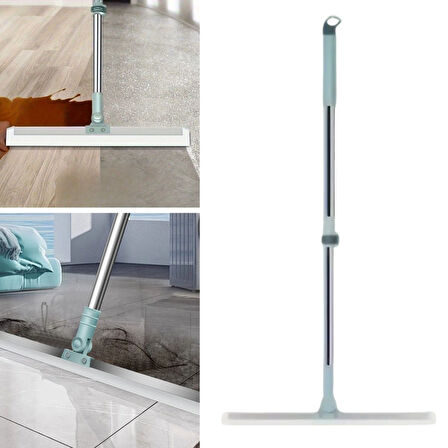 Buffer® Teleskopik Oynar Başlıklı Cam,Zemin Silme Aparatı Çekçek