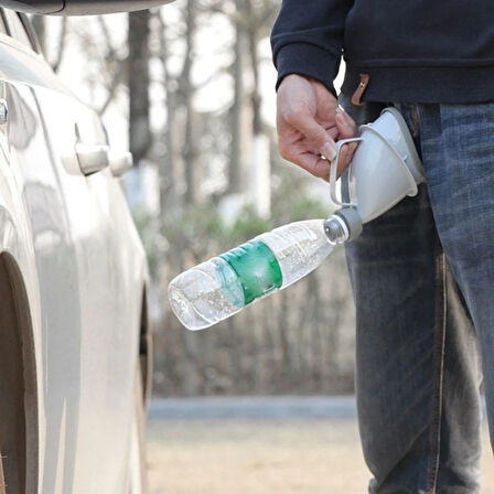 Buffer® Unisex Taşınabilir Hijjenik Seyahat Tuvalet Aparatı Seyahat Tuvalet Hunisi