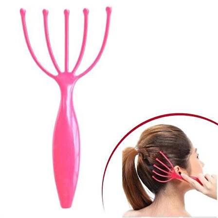 Buffer® Çok Fonksiyonlu 5 Uçlu Bilyeli Baş Boyun Bacak Kol Masaj Alet Rahatlatıcı Kafa Masaj Aparatı